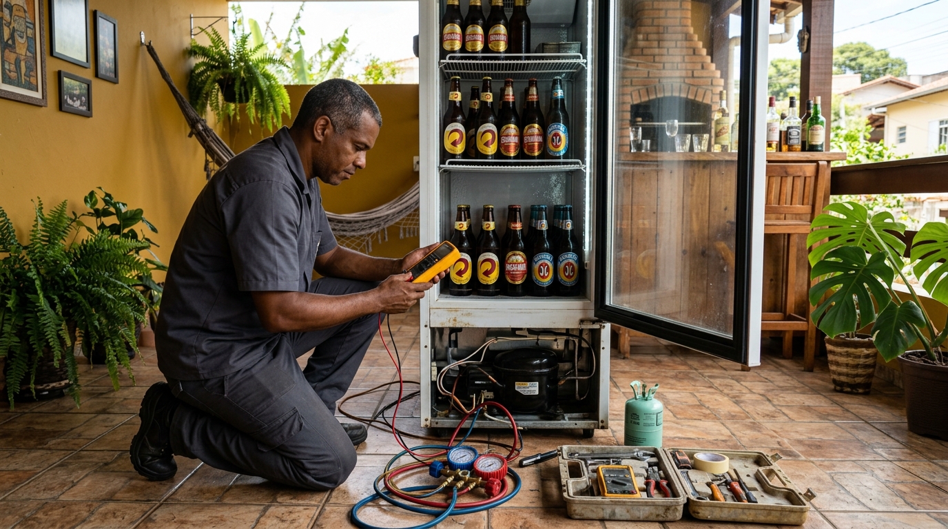 Reparo de Cervejeira Residencial em Maceió‑AL